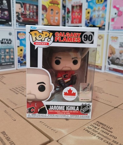 Funko POP! NHL: Calgary Flames -  Jarome Iginla #90 CANADA EXCLUSIVE