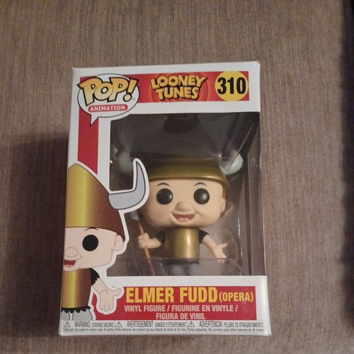 Funko Pop! Looney Tunes Elmer Fudd Opera Viking Vinyl Action Figure #310 NEW