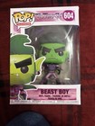 Funko Pop Teen Titans Go Night Begins To Shine BEAST BOY #604 COLLECTOR GRADE