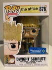 Funko Pop! The Office #876 Dwight Schrute (Hay King) Walmart Exc. w/Protector
