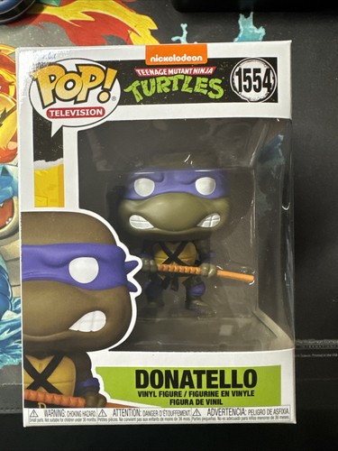 Funko POP! TV TMNT Donatello #1554 W/ Protector