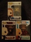 Marvel Funko Pop! Vinyl: Deadpool #29, Black Widow #42, Wilson Fisk #122