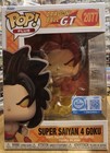 Funko Pop Dragon Ball Super Saiyan 4 Goku #2077 Funko Shop Exclusive Brand New