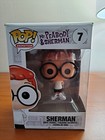 Funko Pop Animation #7 Mr. Peabody & Sherman Vinyl Figure Sherman New In Box