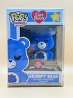 Funko Pop! Animation #353 Grumpy Bear Flocked - Box Lunch Exclusive - Care Bears