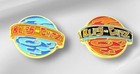 2 x Funko Collectable Rick and Morty blips and chitz Pin Badge New Sealed .