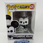 Mickey Mouse (Steamboat Willie) #425 Disney Mickey 90 Years Funko Pop! Free Ship