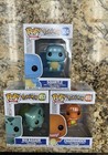 Funko Pop Pokemon Starter #453 #455 #504 Squirtle Charmander Bulbasaur
