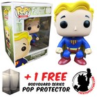 FUNKO POP FALLOUT VAULT BOY TOUGHNESS #100 EXCLUSIVE VINYL FIGURE + PROTECTOR