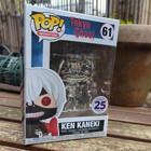 Funko Pop Tokyo Ghoul Ken Kaneki 61 Silver Chrome