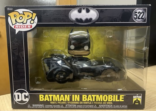 Funko Pop! Rides Deluxe: DC Universe - Batman in Batmobile #522