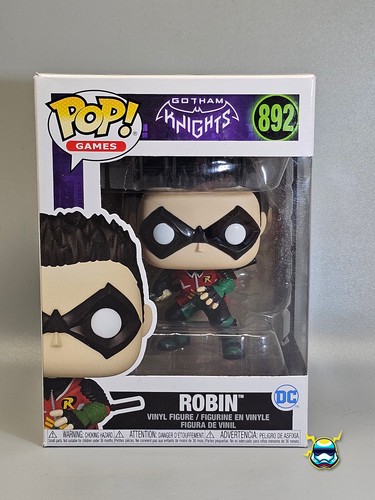 Funko Pop ROBIN #892 DC Gotham Batman Protector Games NEW Toy Vinyl Figure