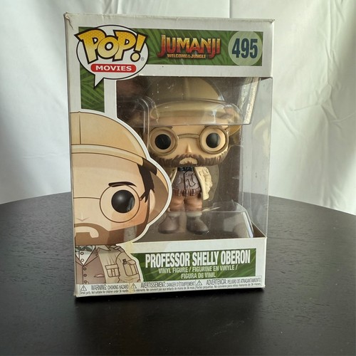 Funko Pop Jumanji Welcome To The Jungle #495 Professor Shelly Oberon Used