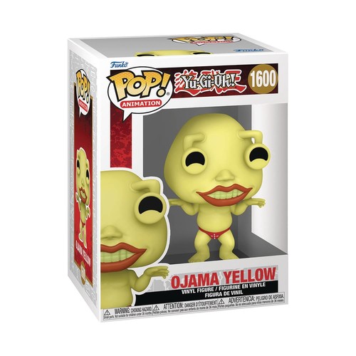 Funko POP Animation Yu Gi Oh Ojama Yellow #1600 Vinyl Figure