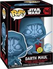 EX STAR WARS DARK SIDE GITD (HOLO) DARTH MAUL  3.75" POP VINYL FIGURE FUNKO 740