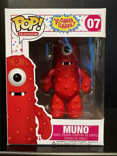 Funko Pop! TV #7 MUNO Yo Gabba Gabba GRAIL VAULTED