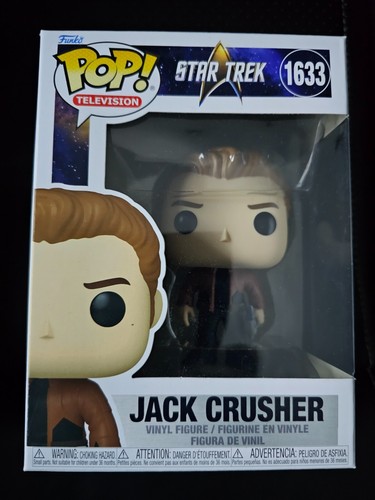 FUNKO POP ! JACK CRUSHER #1633 STAR TREK BRAND NEW IN BOX FAST FREE SHIPPING