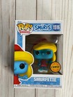 Funko Pop! Television: Smurfs Smurfette #1516 Chase Vinyl Figure + PROTECTOR E2