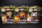 3 Funko Pop Star Wars Target Exclusive 699 700 706 Obi-Wan Kenobi Queen Amidala