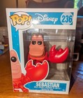 Funko POP! DISNEY'S Little Mermaid SEBASTIAN #236 VAULTED! Vinyl Figure