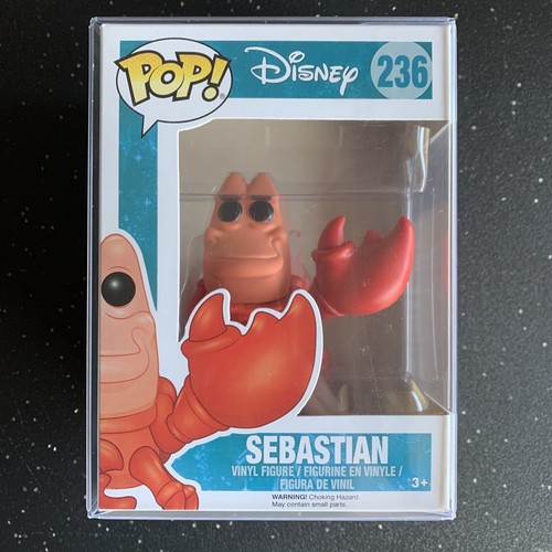 Sebastian Funko Pop #236 - The Little Mermaid - Disney - w/ Protector