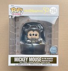 Funko Pop Rides Disney Mickey Mouse On Haunted Mansion Buggy #294 + Protector