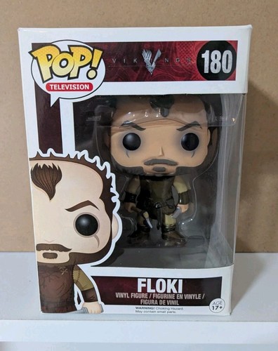 Television Funko Pop - Floki #180 - Vikings - Rare Vaulted +Protector