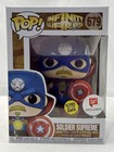 Funko POP! Marvel Infinity Warps Figure, Soldier Supreme [Glow in Dark] #679.
