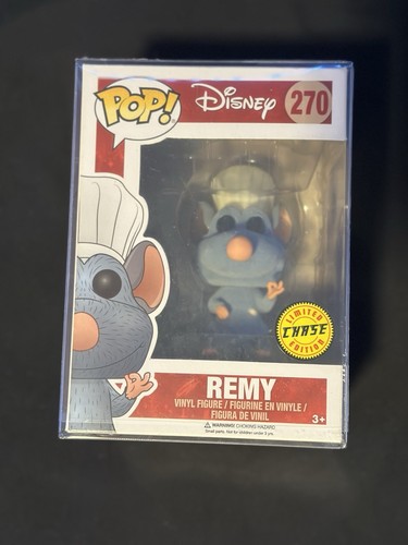 Funko Pop! Disney Ratatouille - Remy Flocked Chase w/ Pop Protector