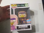 FUNKO POP RICK AND MORTY GEARHEAD # 438 NYCC 2018 FALL CONVENTION EXCLUSIVE READ