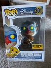 Funko Pop!-DISNEY LION KING- RAFIKI W/ SIMBA 301-DIAMOND COLLECT.-HOT TOPIC