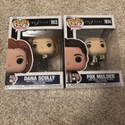 Funko Pop! Vinyl: The X-Files Fox Mulder #1614, Dana Scully #1613