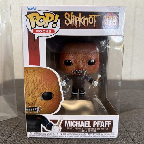 Funko Pop! Vinyl: Slipknot - Michael Pfaff #379 Figure with Protector