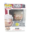 Funko Pop! Fullmetal Alchemist Brotherhood: Scar #1486 Glow In The Dark New