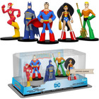 Funko Hero World DC Super Heroes Superman Flash Batman Wonder Woman Aquaman 5 Pk