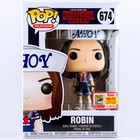 2018 SDCC Fundays Funko Pop Television 674 Stranger Things Robin Ahoy Exclusive