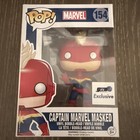 Funko Pop! Vinyl: Marvel - Captain Marvel Masked - GTS Distribution - #154