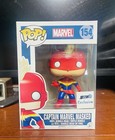 Funko Pop! Marvel CAPTAIN MARVEL  MASKED #154 GTS Exclusive. A+Seller.
