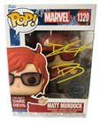 CHARLIE COX Daredevil Matt Murdock #1320 Funko Pop! Marvel Special Edition COA
