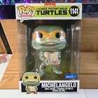 Funko Pop Jumbo 10" TMNT Michelangelo #1141 Walmart Exclusive Vinyl Figure