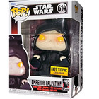 Funko Pop! Star Wars Emperor Palpatine Bobble Head 614 Hot Topic Exclusive Box