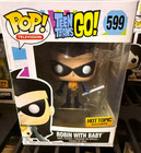 ROBIN WITH BABY---TEEN TITANS GO!---FUNKO POP!----599