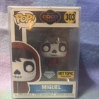Funko Pop! Disney Pixar Coco - Miguel (Diamond Glitter) #303 Hot Topic Exclusive