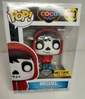 Funko Pop! Disney Coco Miguel #303 Glitter Diamond Edition Hot Topic Ex. Rare