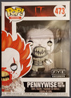 Funko Pop Pennywise With Teeth #473 FYE Exclusive It Vaulted w/Protector