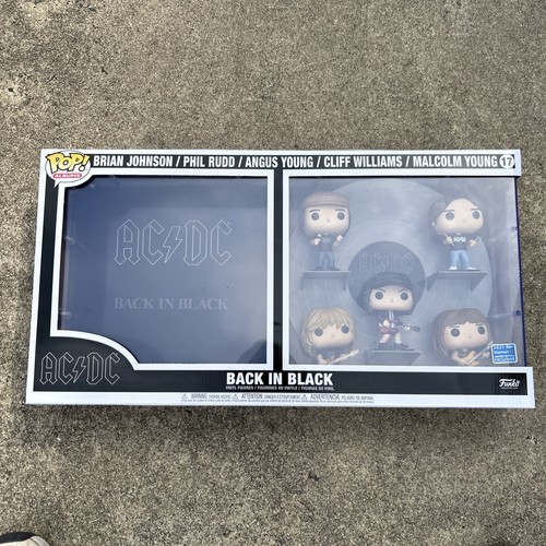 Funko Album AC/DC : Angus Young / Brian Johnson / Malcom Young / Cliff Williams
