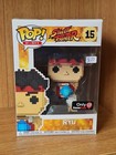 Funko Pop! 8-Bit Street Fighter Ryu #15 Only Game Stop Vinyl Figure