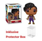 FUNKO POP Shazam! #264 Darla Vinyl Figure B-Stock + Protector Box