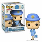 PAN AM STEWARDESS WITH WHITE BAG 3.75" POP VINYL FIGURE 142 AD ICONS BRAND NEW