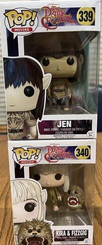 Funko Pop! Vinyl: The Dark Crystal Kira with Fizzgig #340 And  Jen #339
